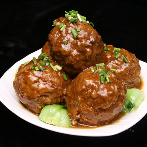 美味的红烧圆子