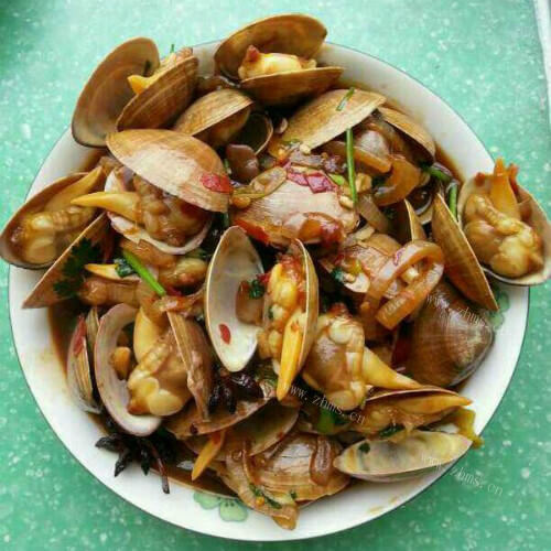 辣炒蚬子