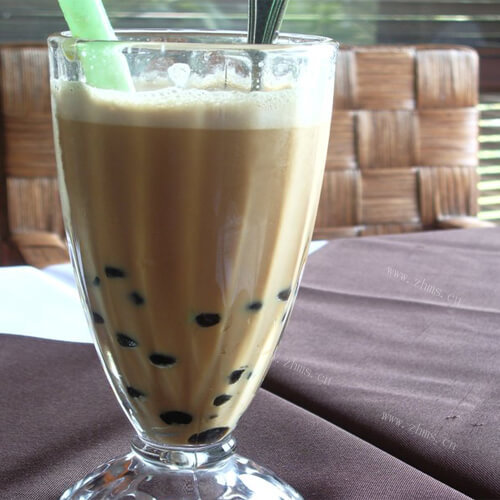 好喝的西米珍珠奶茶
