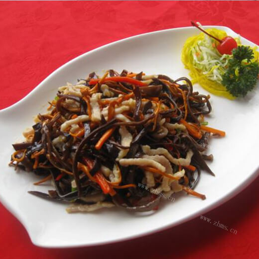 美味的虫草花圆椒炒腰花