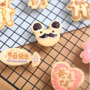 可口的父亲节可爱饼干