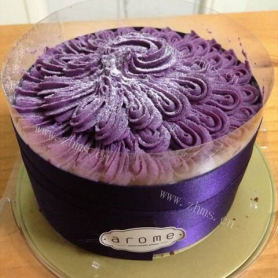 香甜的紫甘蓝汁戚风蛋糕