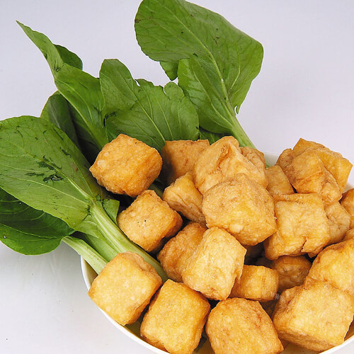 清爽肉末豆腐泡
