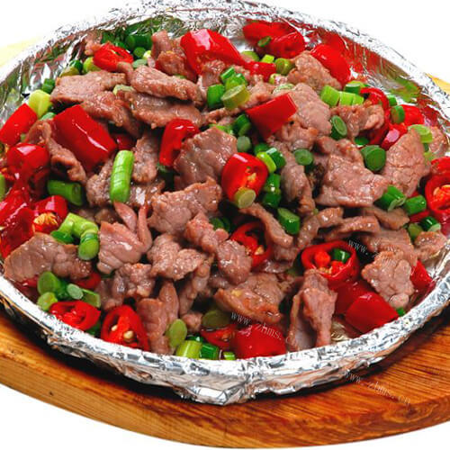 好吃的铁板牛肉