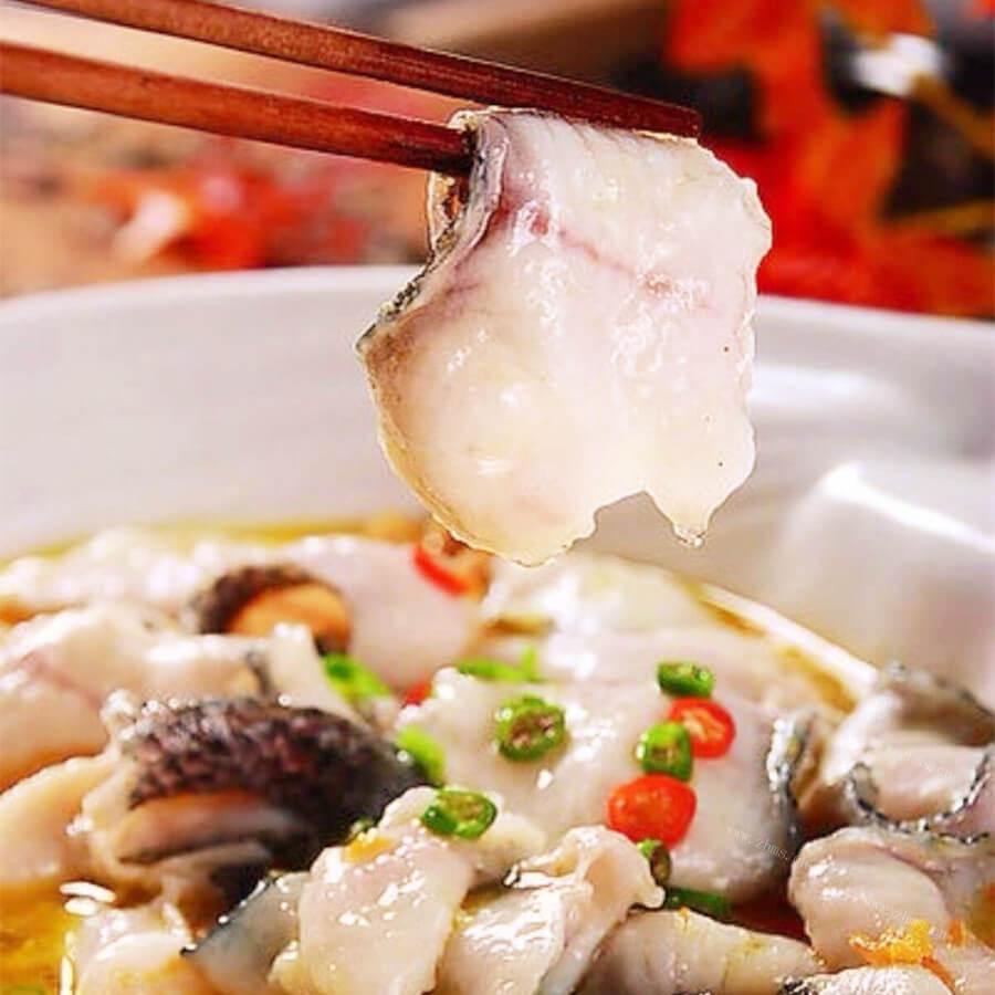 美味酸菜黑鱼片