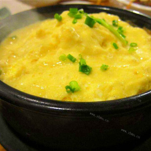 韩国石锅鸡蛋羹
