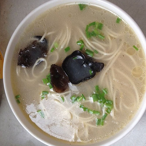好吃的鱼汤面