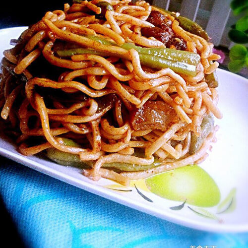 最爱豆角焖面