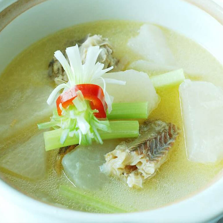 美味大白菜瑶柱汤
