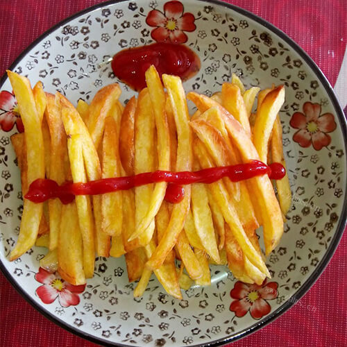 超级美味的炸薯条