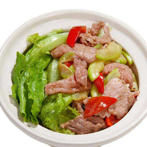 清香的卷心菜炒肉