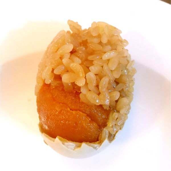 家常咸鸭蛋糯米饭