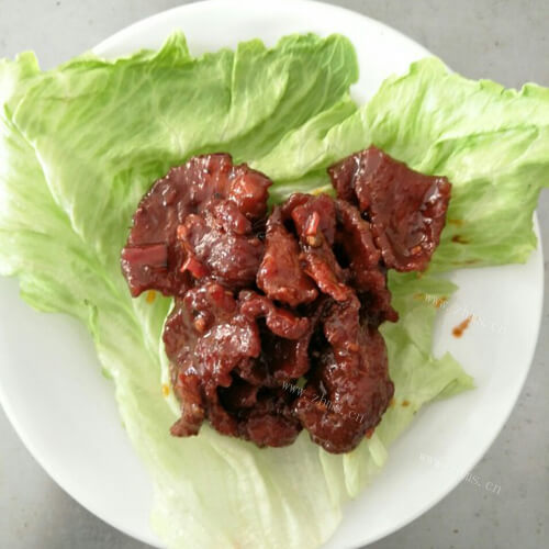 佐酒凉菜陈皮肉