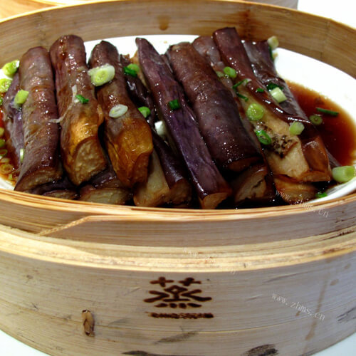 蒸茄子
