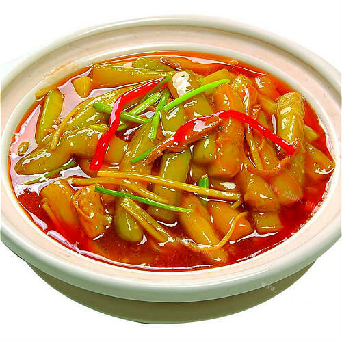 美味的鱼香茄子煲