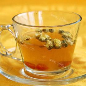 好喝的红枣枸杞菊花茶