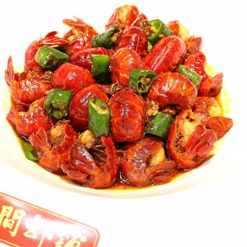 麻辣烧虾尾