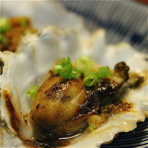 美味食品砂锅烤生蚝
