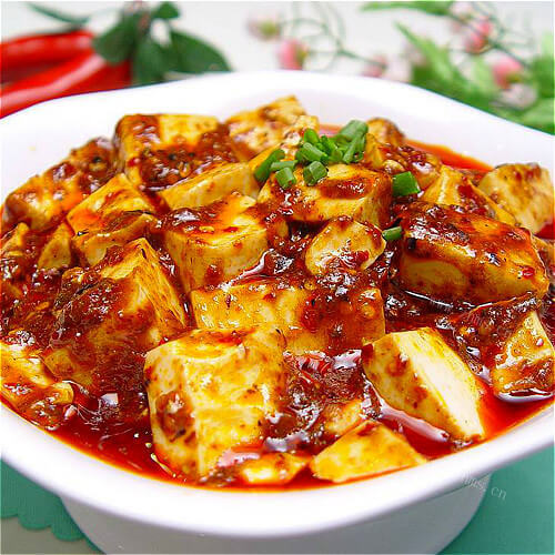 补气烩黑白豆腐