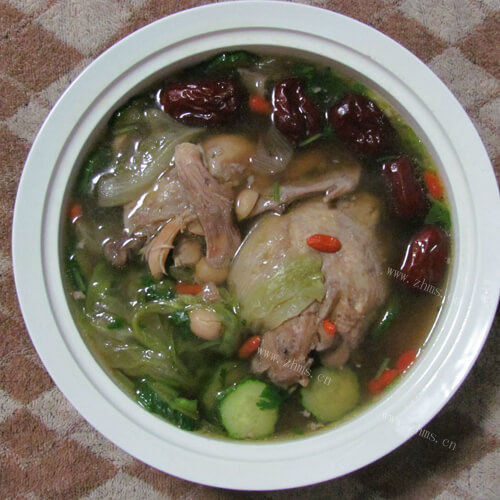 家常老黄瓜鸡汤