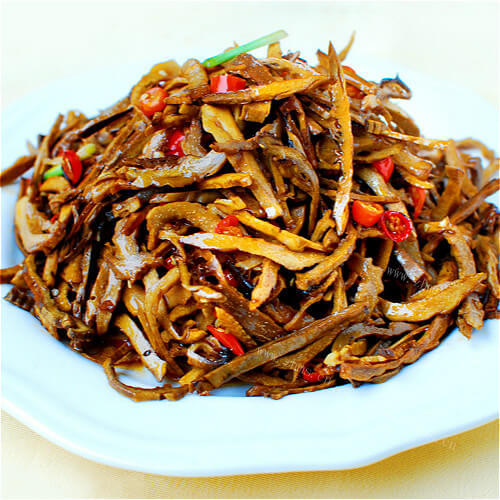 笋干炒肉