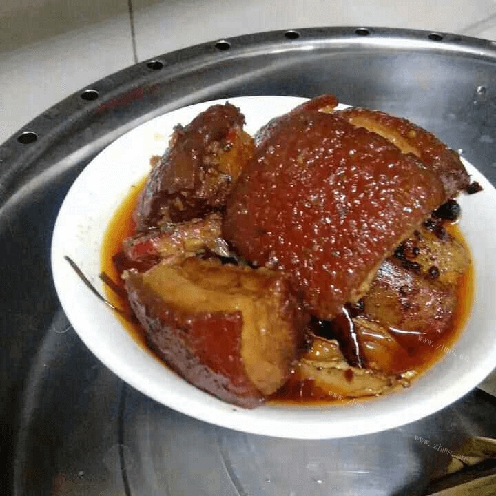 美味的坨子肉做法图解9)