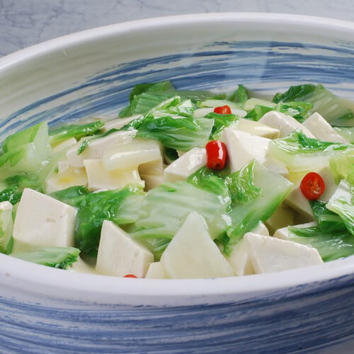 白菜炖豆腐