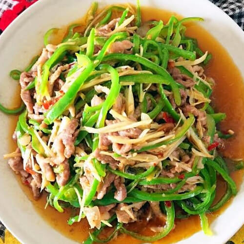 青椒肉丝