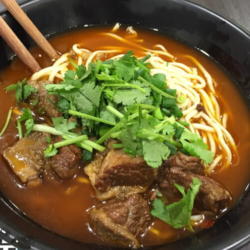 家常牛腩面