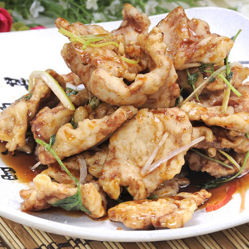 酥软的传统锅包肉