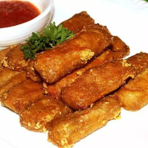 地道的徽州毛豆腐 