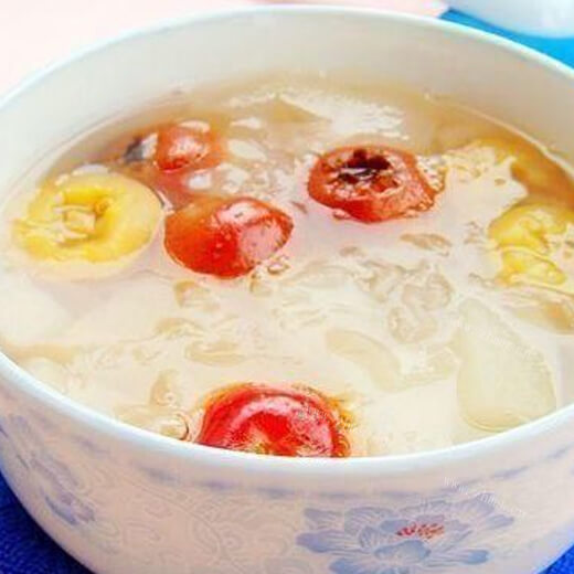 营养食品枸杞银耳山楂羹