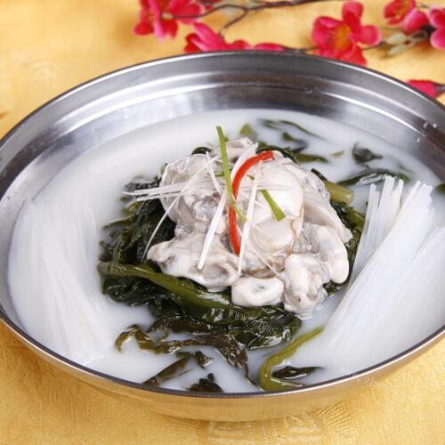 美味的牡蛎汤