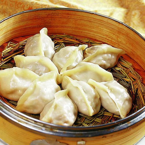好吃的烫面蒸饺