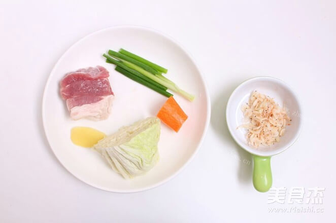 美味宝宝虾皮白菜水饺做法图解3)