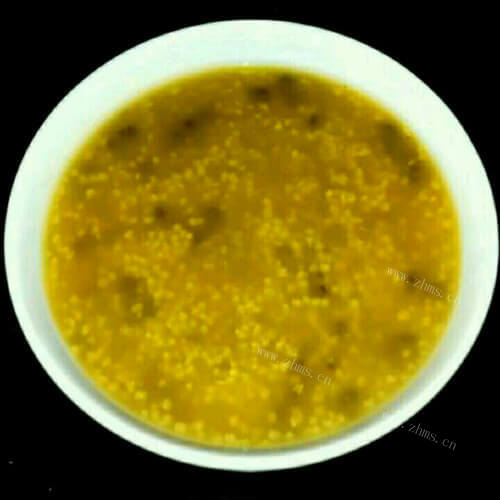 清淡的小米绿豆粥