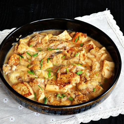 美味龙头鱼滚豆腐