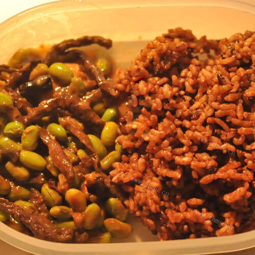 下饭的熏干毛豆烩咸鱼