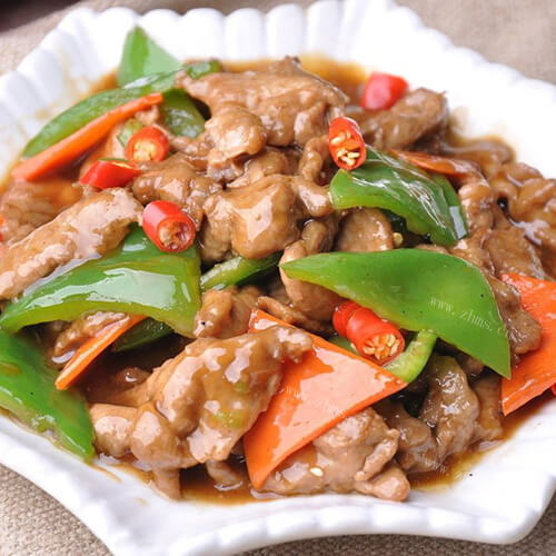 美味青椒牛肉