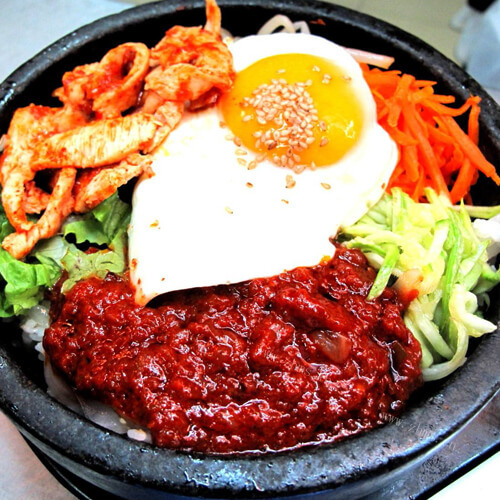 美味的拌饭