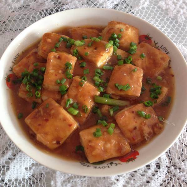 自制茄汁锅塌豆腐