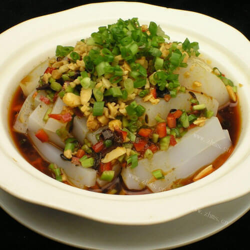 家常肉丝拌凉粉
