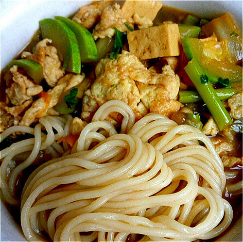 美味香甜菜瓜捞面