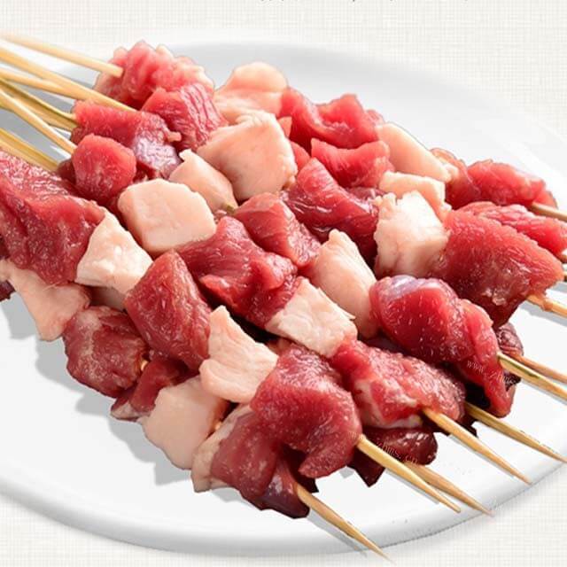 羊肉串做法图解5)