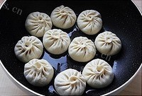 早餐美味生煎包做法图解3)
