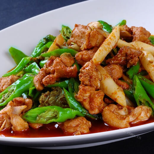 自制香辣鸡脯肉