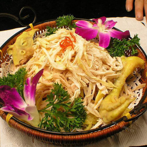 传统棒棒鸡丝