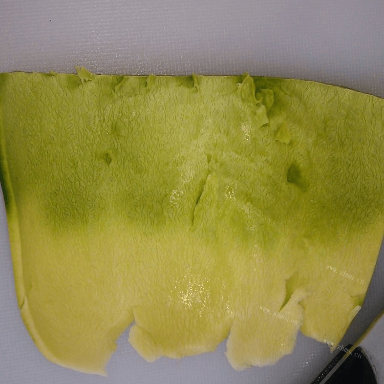 自己做的凉拌萝卜皮做法图解2)