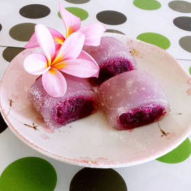DIY蜂蜜紫薯糕