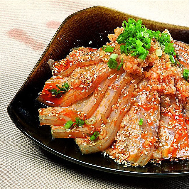 美味的辣椒蒜泥白肉